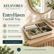 KELSVORIA™ EntryHaven Catchall Tray
