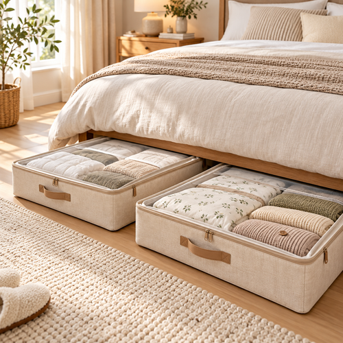 KELSVORIA™ CalmNest Underbed Storage Bag Set