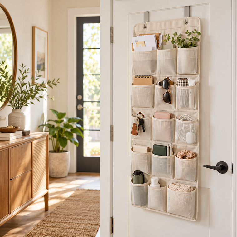 KELSVORIA™ DoorMere Hanging Pocket Organizer