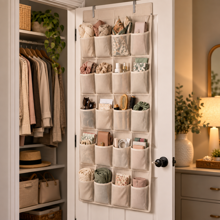 KELSVORIA™ DoorMere Hanging Pocket Organizer