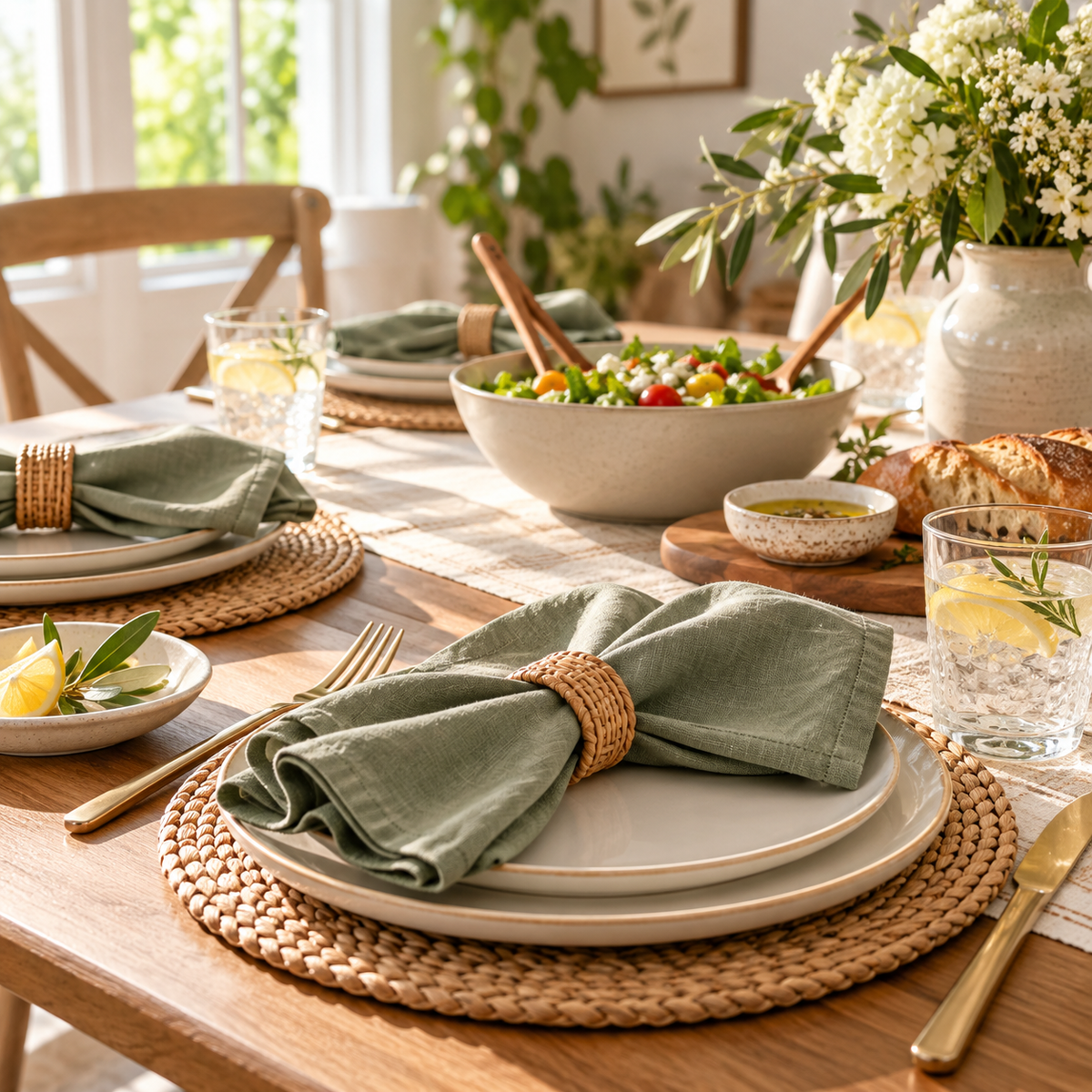 KELSVORIA™ LinenCrest Everyday Napkin Set