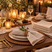 KELSVORIA™ LinenCrest Everyday Napkin Set